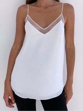 Aritzia Babaton Mesh Galen Tank Top size XS